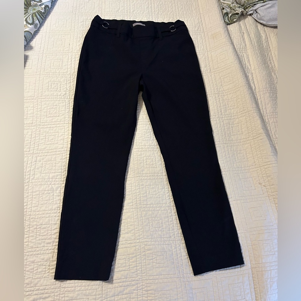 Women’s size 6p black dress paints, ankle length. Slim/stretch fit.